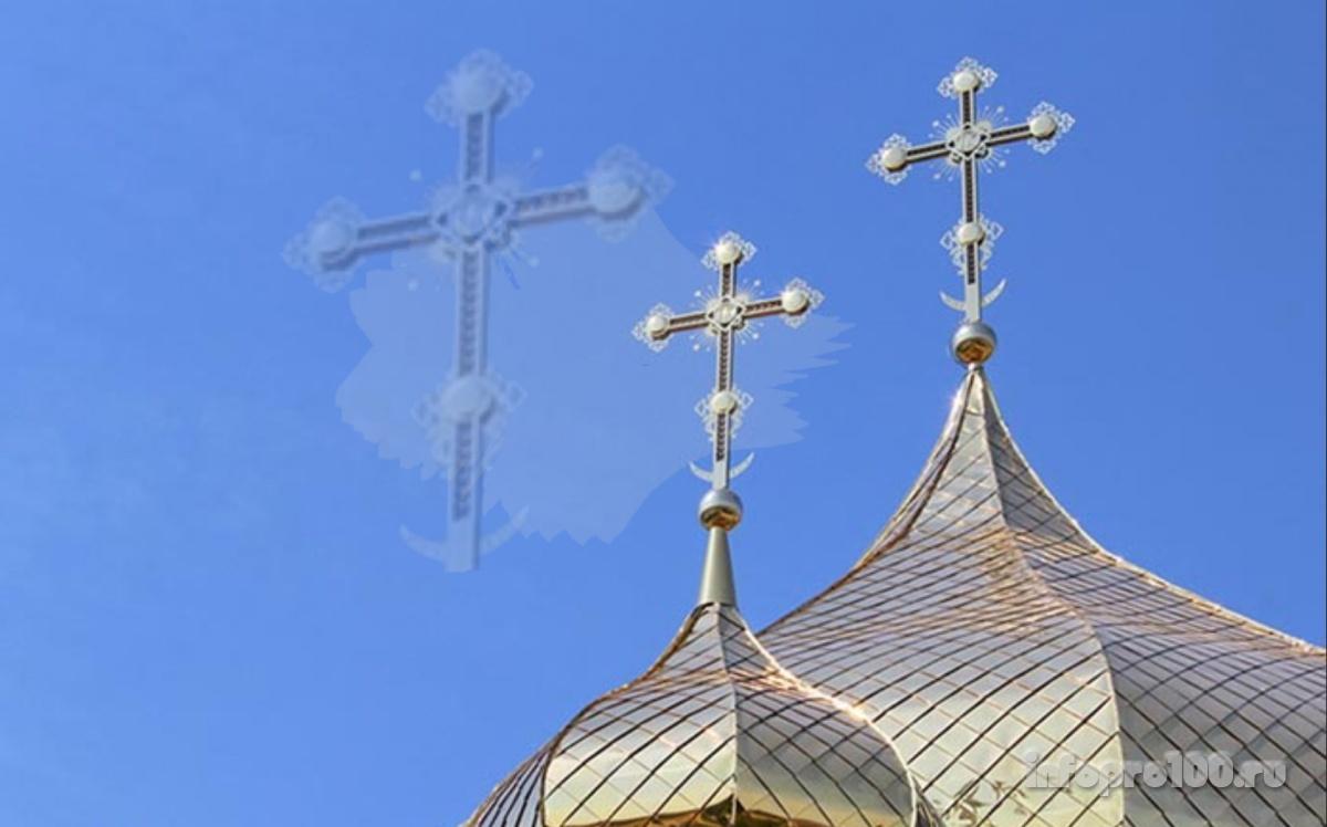 Над крестом храма в Новороссийске засняли голограмму