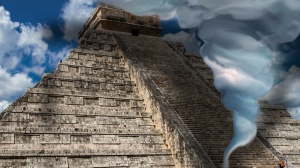 Жрецы майя во время ритуала случайно вызвали торнадо