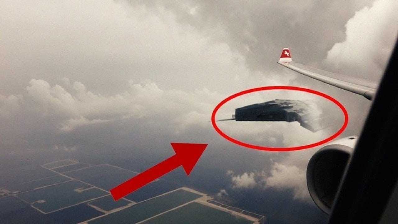 Долго не могли понять, что за НЛО преследует самолет! Тайны 