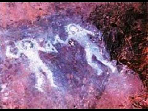 Групповой портрет инопланетян вместе с НЛО возрастом 10000 лет из древней пещеры изумил научный мир