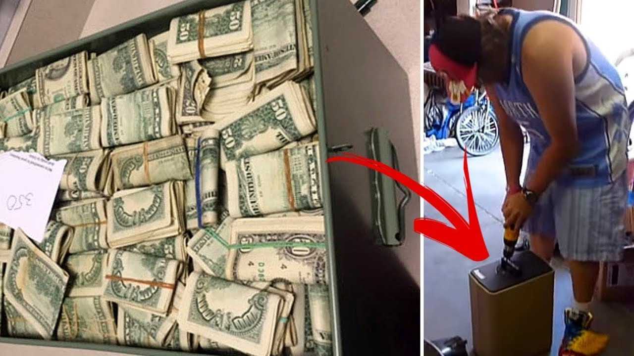 Мужчина нашел в сейфе 7,5 миллионов долларов, который он купил за 500 долларов
