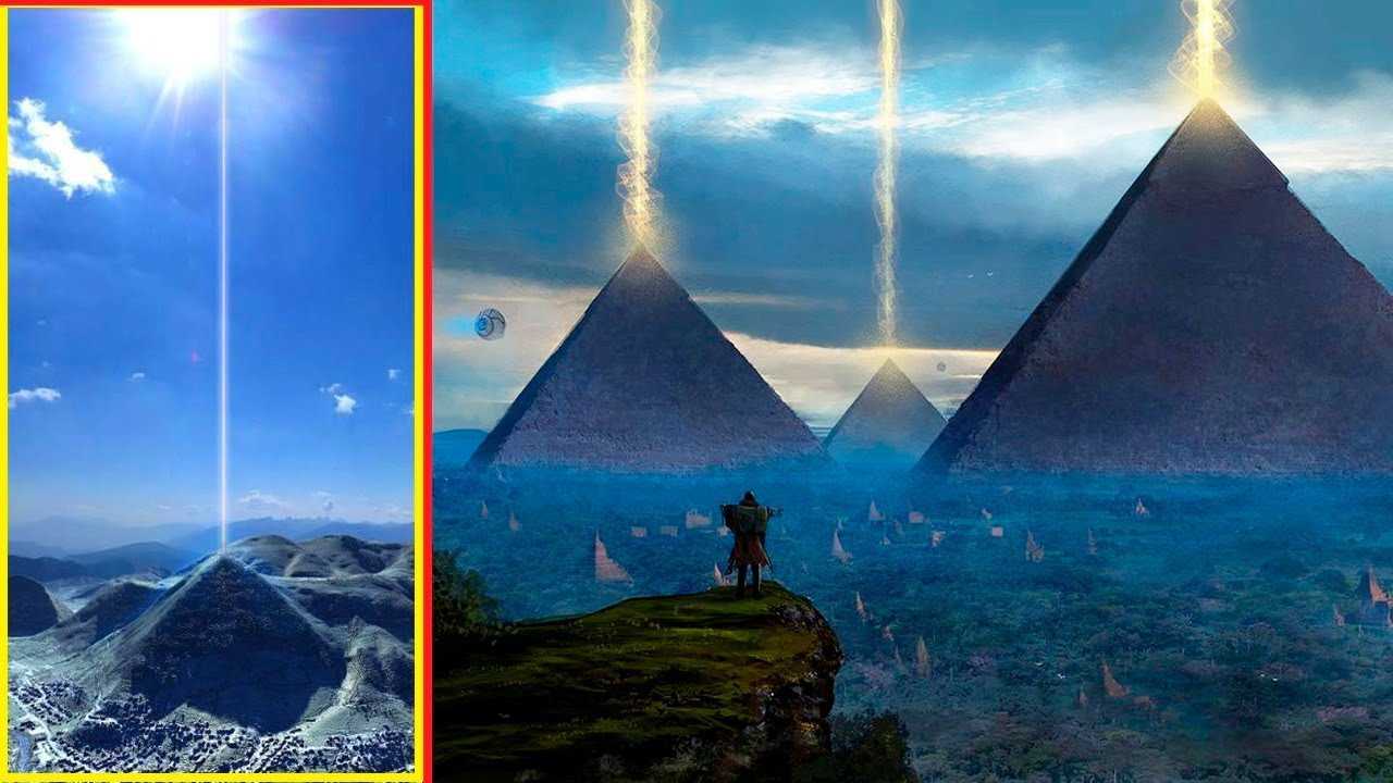 Пирамиды по всему миру начали излучать пучки энергии. Кто их активировал!